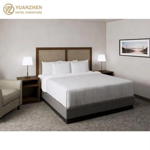Quality Inn <span class=keywords><strong>Hyman</strong></span> Ensembles de chambre à coucher en bois moderne MDF personnalisé hôtel 3 étoiles - Product Image 3