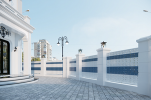 Luxury Boutique Hotel Encaustic Cement <b>Tile</b> Artistic Hand Poured Concrete Floor <b>Covering</b> Global Export Best Price - Product Image 2