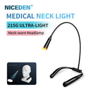 Lampe frontale LED NICEDEN à porter autour du cou, ultra-légère (215 g), pour usage dentaire, ORL et chirurgical, projecteur haute luminosité - Product Image 1