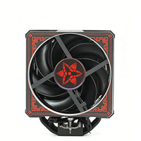 Refroidisseur d'air personnalisé HYPER 612 APEX PRO Itachi Uchiha de Cooler Master, système de refroidissement par air unique, élégant et performant