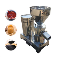 Pindakaas Maken Machine Cashewboter Slijpmachine Walnootboter Colloïde Molen Machine