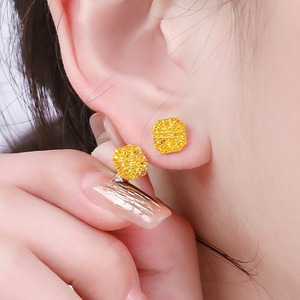 Nuovi Orecchini alla Moda in <span class=keywords><strong>Oro</strong></span> Au750, Orecchini a Perno in <span class=keywords><strong>Oro</strong></span> Giallo Puro 18k, per Uomo, Donna e Bambini, Ideali per Creazione di Gioielli - Product Image 2