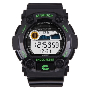 Reloj minimalista Para adultos, pulsera Digital LCD multifunción con logotipo personalizado, resistente a los golpes, venta al por mayor de fábrica - Product Image 6