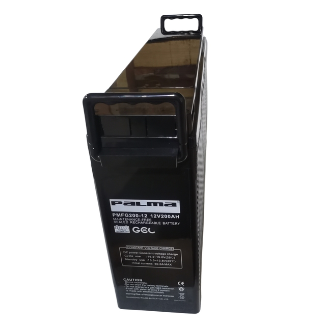 Gel Battery 12V Deep Cycle Rechargeable 100Ah 200Ah Front Terminal Battery for UPS and Power Tools