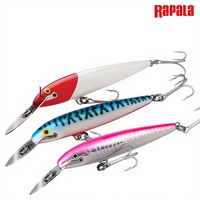 RAPALA Leurre Artificiel Dur Mino CDMAG pour la Pêche en Mer Profonde en Bateau avec Hameçons, Langue en Fer, Pêche à la Traîne, Leurre pour Maquereau