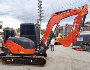 รถขุดขนาดเล็กมือสองราคาประหยัด ZX65UR Hitachi - Product Image 2