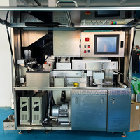 Machine d'inspection automatique des coques en plastique par vision industrielle avec détection de défauts par miroir optique multi-angles