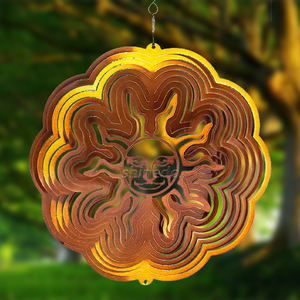 Énergie solaire et éolienne en métal utilisée pour la sculpture de <span class=keywords><strong>jardin</strong></span> en plein air et la décoration de cour et de <span class=keywords><strong>jardin</strong></span> - Product Image 2