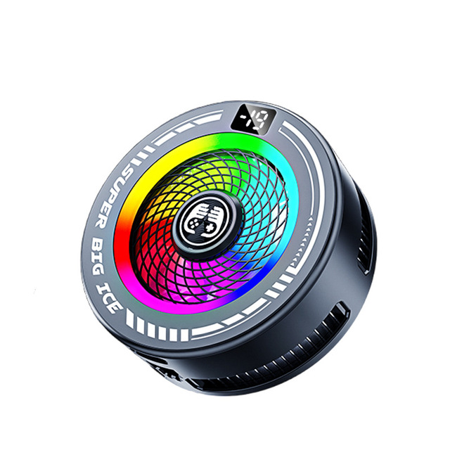 Model Mobile Phone Cooler Silent Magnetic Back Clip Semiconductor Cooling Device AI Temperature Control Popular