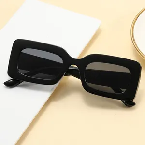 超热眼镜62200时尚2022太阳镜男女厚实矩形太阳镜