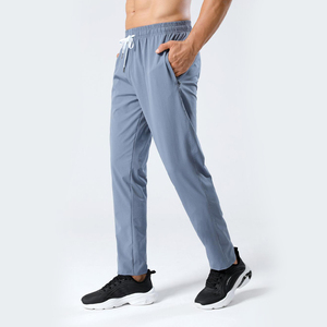 Pantalon de course pour hommes Pantalon d'été à séchage rapide pour entraînement Fitness Pantalon à poche zippée Pantalon de survêtement de gymnastique pour hommes Pantalon respirant athlétique - Product Image 2