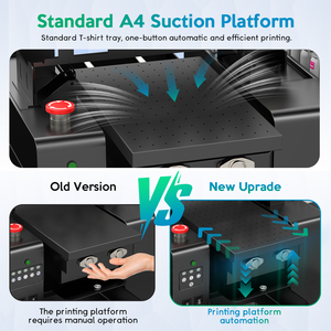 New Arrival A4 DTG Máy In T-Shirt Máy In Kỹ Thuật Số Phẳng Máy In Trực Tiếp Để May Máy In - Product Image 4