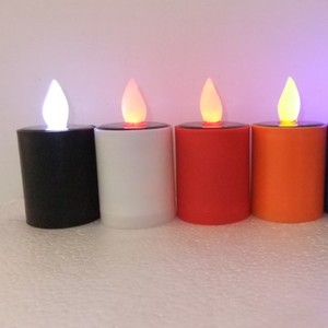 Plastique mémorial <span class=keywords><strong>led</strong></span> solaire cimetière bougies - Product Image 3