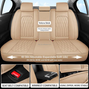 Housses <span class=keywords><strong>de</strong></span> siège <span class=keywords><strong>de</strong></span> <span class=keywords><strong>voiture</strong></span> en cuir antidérapantes pratiques, adaptées à Hyundai Tucson, Mazda CX5, VW <span class=keywords><strong>Tiguan</strong></span>, couverture complète à 360 degrés, look classique, ensemble complet - Product Image 2