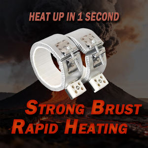 Anillo Calefactor de Cerámica Duradero de 90*50mm, 220V 110V, Ahorro de Energía, para Máquina de Moldeo por Inyección Especializada <span class=keywords><strong>Berral</strong></span> - Product Image 2