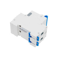 Disjoncteur miniature CHINT NXB-63 2P C63 63A 400V AC 6kA sur rail DIN MCB IEC 60898-1
