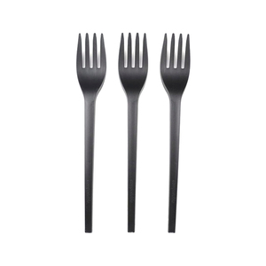 Nhà Máy Giá thấp 2023 New Arrival 6.5 "phân hủy sinh học PLA môi trường Bộ đồ ăn dao nĩa và muỗng thiết lập thay vì của nhựa - Product Image 5