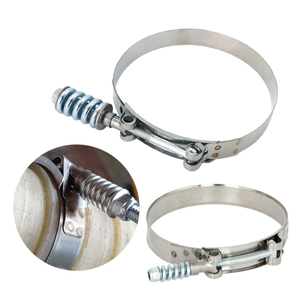 Klem T-Bolt Winnow Heavy-Duty SS304 dengan Pegas untuk Selang Silikon <span class=keywords><strong>Turbo</strong></span> Intercooler, Baja Tahan Karat - Product Image 2
