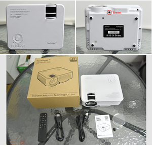 TouYinger — projecteur vidéo LED M4A, 480P, 2200 lumens, avec fonction de miroir d'écran, lumens - Product Image 4