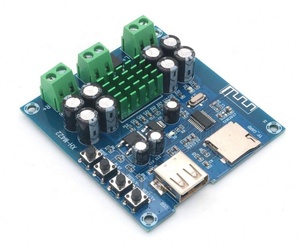 Placa de Amplificadores XH-M422 TPA3116D2 con Reproductor Integrado de Disco U y TF, Doble Canal 50W*2, DC12V-24V - Product Image 2