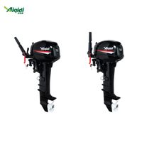 Moteur hors-bord AIQIDI refroidi par air, 2 temps, 9,9 CV, 15 CV, 18 CV, moteur de bateau marin