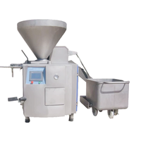 Machine à farcir les saucisses de bœuf, de jambon et de poulet, pneumatique, quantitative, pour le remplissage de viande et le farcissage de jambon