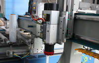 Machine de découpe de bois CNC de haute précision 4x8 pieds avec table à vide et 12 outils de coupe pour MDF et contreplaqué
