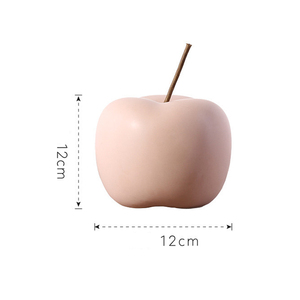 Modern Macaron Color Ceramic Fruit <strong>Apple</strong> Ornament <strong>Home</strong> Decor Tabletop Easter Birthday Wedding <strong>Accessory</strong> - Product Image 3