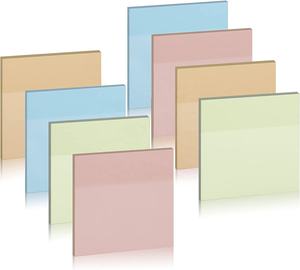 Notes autocollantes transparentes, couleur Pastel claire, Seffaf Post - Product Image 1