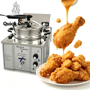 16L/22L Multifuncional Bajo <span class=keywords><strong>Precio</strong></span> Encimera Pollo Presión Eléctrica Pollo Broaster <span class=keywords><strong>Freidora</strong></span> a Presión en Venta - Product Image 1