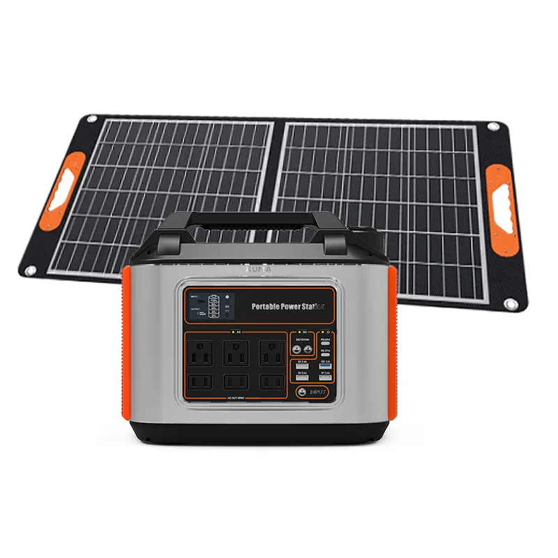 KUMA 500W Portable Power Station Solar Power Generator Lifepo4 Battery Pack