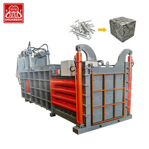 Presse à balles pour le traitement des métaux de rebut, 80 tonnes, haute résistance, certifiée CE ISO, recyclage des métaux de rebut - Product Image 1