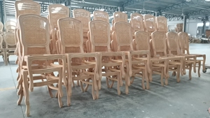 2025 Stapelbare Birkenholz Hochzeit Event Party Vermietung Bankett Esszimmers tuhl - Product Image 3