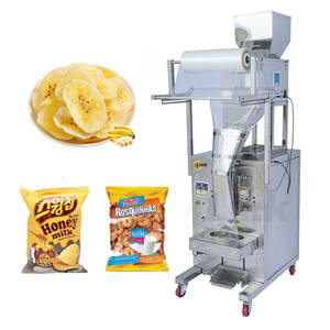 Patatas fritas Banana Chips Snack Granules Pesaje Máquina de embalaje con nitrógeno Bolsa pequeña Embalaje - Product Image 1