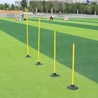 Barre d'obstacles amovible pour l'entraînement sportif, pour la vitesse et l'agilité au football, utilisée