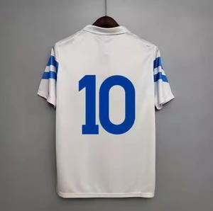 Vente en gros de maillots de football rétro 85 86 87 88 89 90 91 Naples ITALIA Maradona FERRARA <span class=keywords><strong>Careca</strong></span>, maillot de football vintage classique - Product Image 4