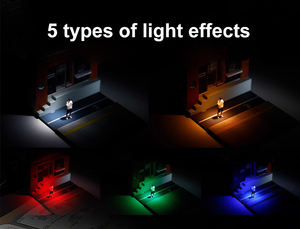 Set de Iluminación para Macrofotografía, Ajustable, 5 Colores, 12 Patrones de Luz Gobo, Montaje Múltiple, Luz Macro para Fotografía Macro - Product Image 3