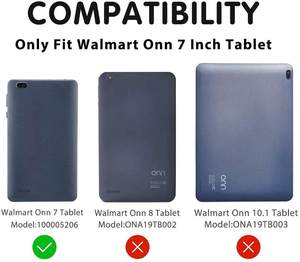HGD Childproof Kids case OEM ODM Blue Color for Walmart ONN <b>7</b> Inch Ultra Slim Shockproof EVA Foam <b>Tablet</b> case - Product Image 3