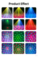Lumières de scène de club de musique activées par le son, RGB, effet aurore coloré, contrôle DJ, lumière disco pour boîte de nuit, bar, fête, spectacle