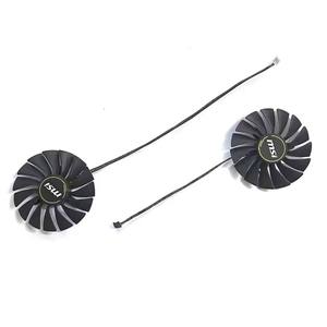 พัดลม GPU RTX2080TI ของแท้4PIN 88มม. PLA09215B12H เหมาะสำหรับ <span class=keywords><strong>MSI</strong></span> RTX <span class=keywords><strong>2080</strong></span> 2080Ti <span class=keywords><strong>2080</strong></span> <span class=keywords><strong>Super</strong></span> Ventus กราฟิกการ์ดพัดลมระบายความร้อน - Product Image 2