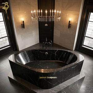 JUNREN Baignoire en marbre vert en forme de tortue sculptée <span class=keywords><strong>à</strong></span> la main Baignoire tortue en pierre <span class=keywords><strong>à</strong></span> <span class=keywords><strong>vendre</strong></span> - Product Image 4