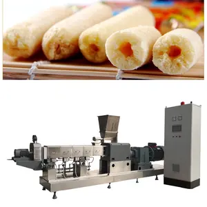 automatic core filled snacks food chocolate machinery suppliers machine core filling snack peocessing line