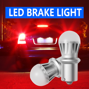 1156 9SMD 3030 Bombilla LED 670LM 6W Alta Eficiencia de lúmenes 110LM/W Instantánea en larga vida útil <span class=keywords><strong>para</strong></span> luz de <span class=keywords><strong>señal</strong></span> de giro de freno trasero de coche - Product Image 3