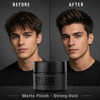 Pasta Penata Rambut Matte Grosir 100ml Kontrol Kuat Tahan Lama Tekstur Kelapa Cendana Perlengkapan Barber