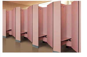 Inodoro laminado compacto Brikley para urinarios partición de baño de resina fenólica partición de ducha impermeable - Product Image 2