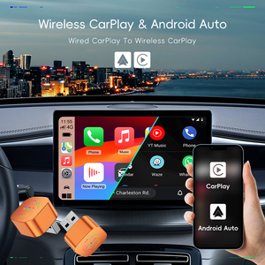Adaptador CarPlay al por Mayor, Precio de Fábrica, Adaptador Inalámbrico 4 en 1 para CarPlay, Android Auto, Mirror Link y AirPlay para Automóvil - Product Image 3