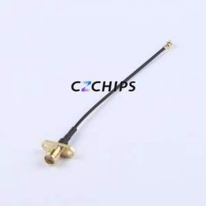 KH-FL2SMAK-IPEX-RG1.37-B90 RF Cable RF ( Input End Output End: SMA to IPEX )( Cable Length: 9cm )( IPEX Generation: 1 gen ) - Product Image 1