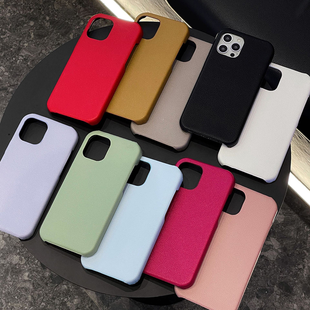 High Quality Premium Embossed PU Epsom Leather Cell Phone Cases for iPhone 14 Plus Pro Max Leather Cover
