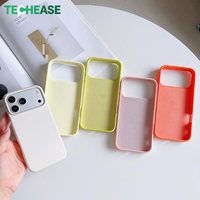 Étui de téléphone en silicone liquide imperméable pour usage quotidien, iPhone 18 Pro Max, antichoc, protection pour tous les modèles d'iPhone