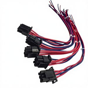 Maßgefertigter OEM Verzinnter Kupfer 200/300/400/500mm 600V Automobil-Kabelbaum PVC-Isolierte Kabelkonfektion für Fahrzeuge - Product Image 2